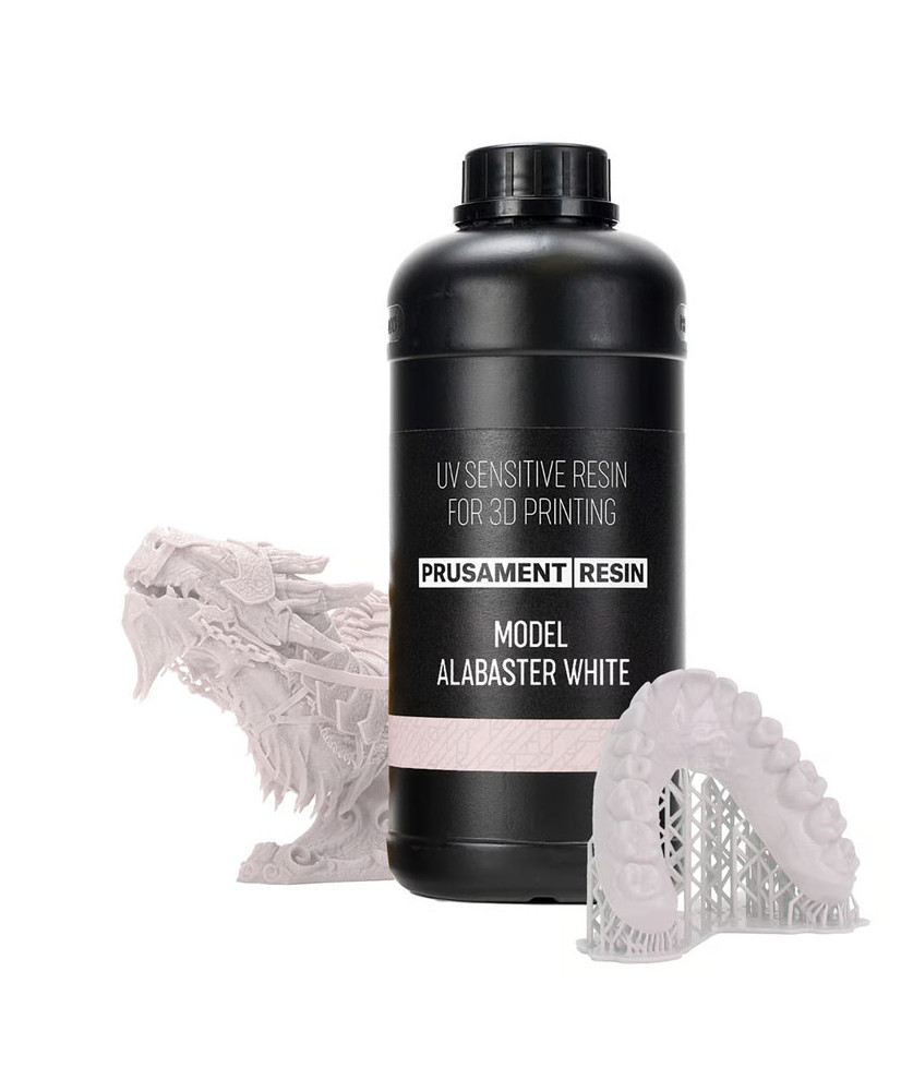 Resina Prusament Model Alabaster White