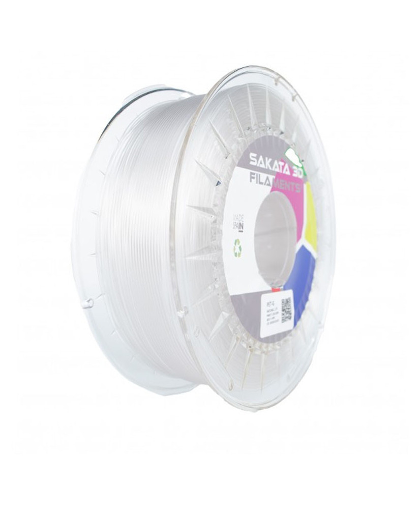Filamento PETG Natural de Sakata 3D Filaments