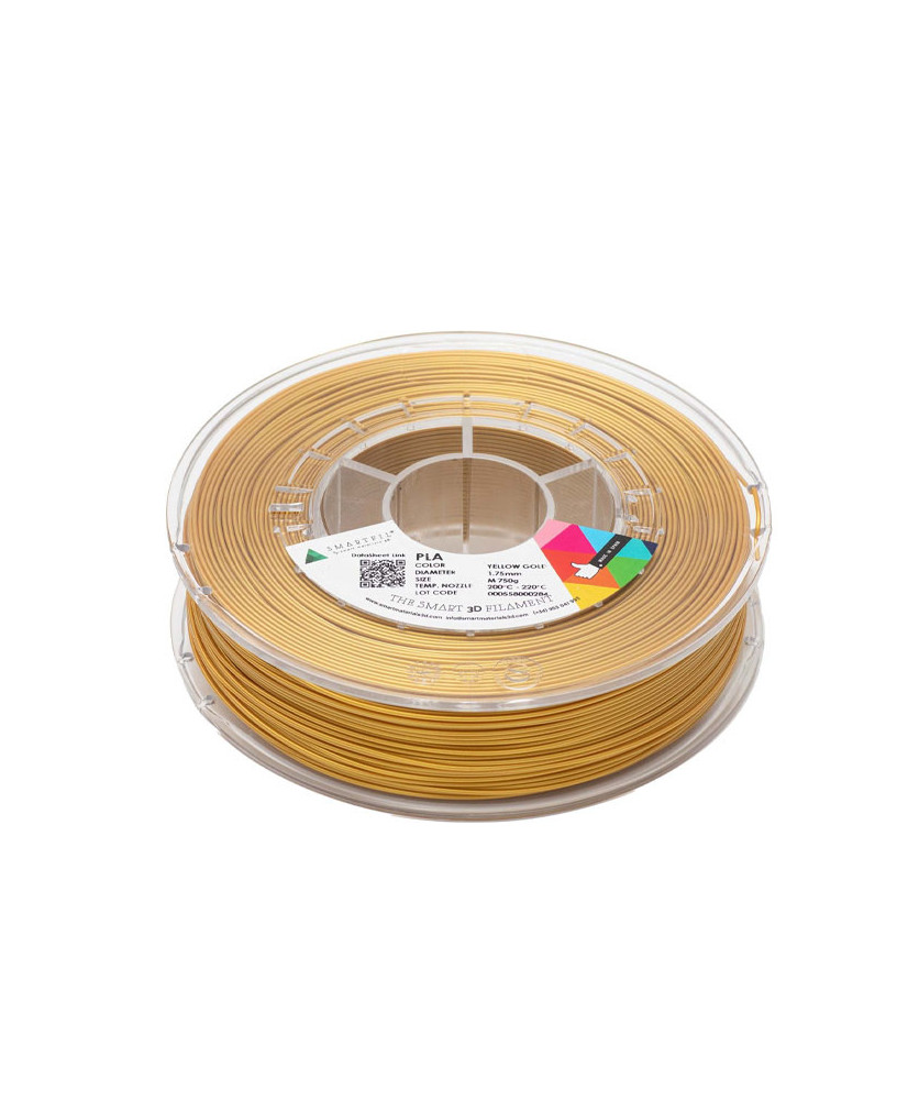 Filamento PLA Smarfil Silk Yellow Gold