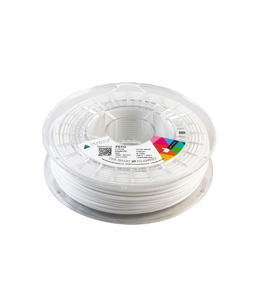 Filamento PETG Blanco Marfil de Smarfil